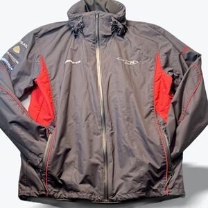 VTG Mercedes Benz AMG SLR Racing Jacket Michelin Hooded Moto Euro Teamwear XL